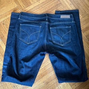 Calvin Klein stretch straight leg jeans